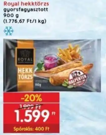 Interspar Royal Royal hekktörzs 900 g ajánlat
