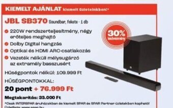 JBL SB370 1 db
