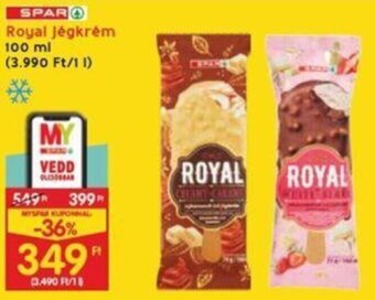 Interspar Royal Jégkrém 100 ml ajánlat