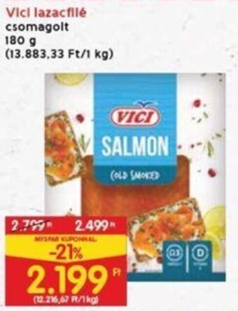 Interspar Vici lazacfilé 180 g ajánlat