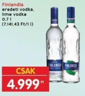Interspar Finlandia 0,7 l ajánlat