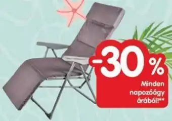 Interspar Minden napozóágy árából! ajánlat