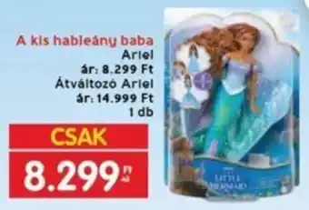 Interspar A kis hableány baba 1 db ajánlat
