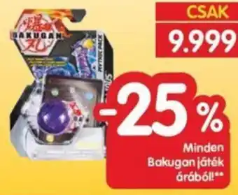 Interspar Minden Bakugan játék árából! ajánlat