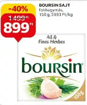 Auchan BOURSIN SAJT 150 g ajánlat