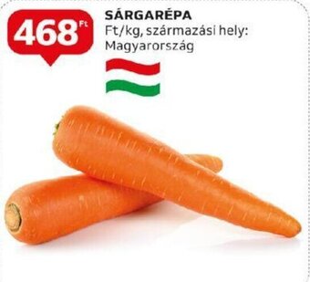 Auchan SÁRGARÉPA 1 kg ajánlat