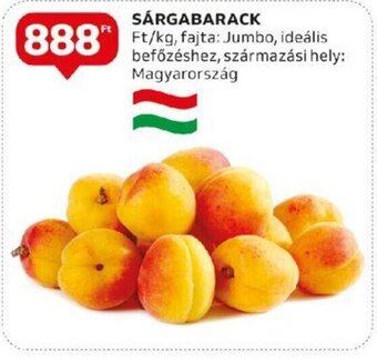 Auchan SÁRGABARACK 1 kg ajánlat