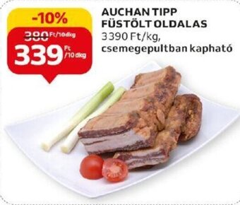 Auchan AUCHAN TIPP FÜSTÖLT OLDALAS 10 dkg ajánlat