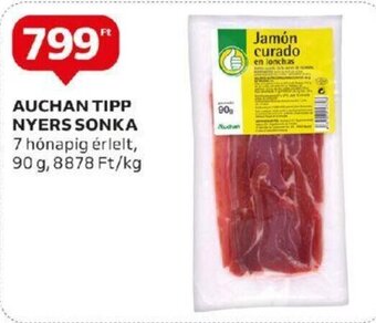 Auchan AUCHAN TIPP NYERS SONKA 90 g ajánlat