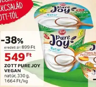 Auchan ZOTT PURE JOY VEGAN 330 g ajánlat