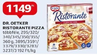 Auchan DR. OETKER RISTORANTE PIZZA 295 - 360 g ajánlat