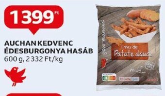 Auchan AUCHAN KEDVENC ÉDESBURGONYA HASÁB 600 g ajánlat