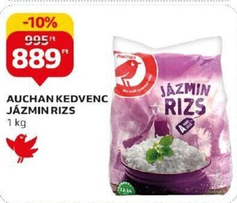 Auchan AUCHAN KEDVENC JÁZMIN RIZS 1 kg ajánlat