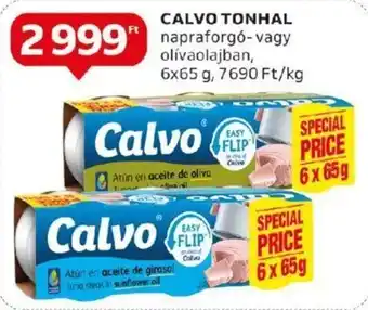 Auchan CALVO TONHAL 6 x 65 g ajánlat
