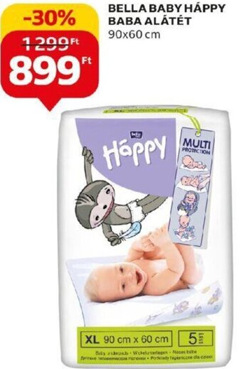 Auchan BELLA BABY HAPPY BABA ALÁTÉT 90x60 cm ajánlat
