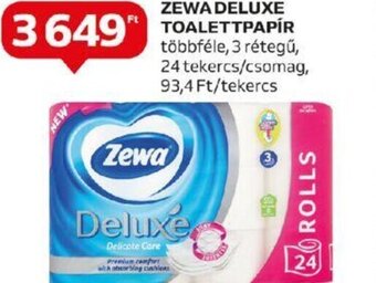 Auchan ZEWA DELUXE TOALETTPAPÍR ajánlat