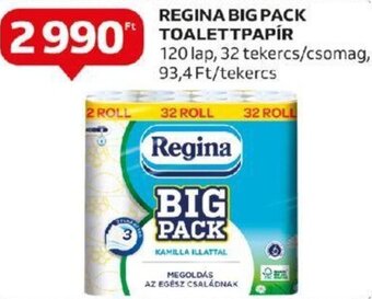 Auchan REGINA BIG PACK TOALETTPAPIR ajánlat