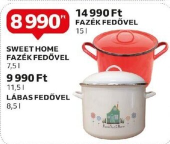 Auchan SWEET HOME FAZÉK FEDŐVEL 1 db ajánlat
