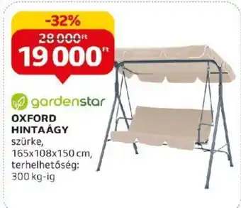 Auchan gardenstar OXFORD HINTAÁGY 1 db ajánlat