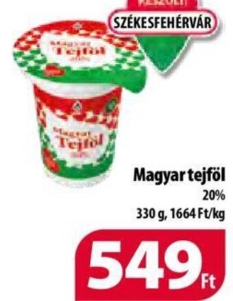 Coop Magyar tejföl 330 g ajánlat