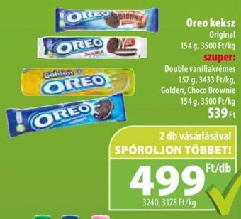 Coop Oreo keksz 154 - 157 g ajánlat