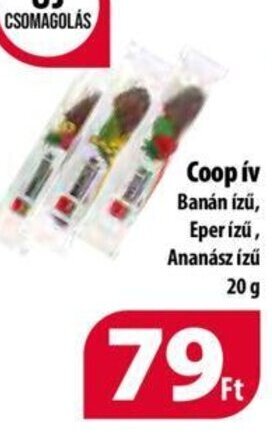 Coop Coop ív 20 g ajánlat
