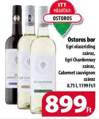 Coop Ostoros bor 0,75 l ajánlat