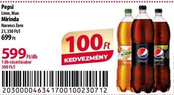 Coop Pepsi stb. 2 l ajánlat