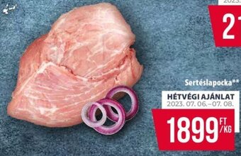 Coop Sertéslapocka 1 kg ajánlat
