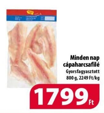 Coop Minden nap cápaharcsafilé 800 g ajánlat