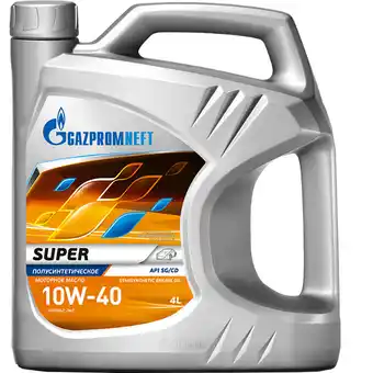 Motorolaj 10w-40 4l gazpromneft super