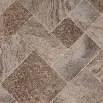 Graboplast terrana 22 pvc 2,2mm/3m barna kő mintás antik