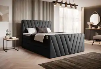 Expedo Bútor Candy kárpitozott boxspring ágy, 180x200, flores 10 ajánlat