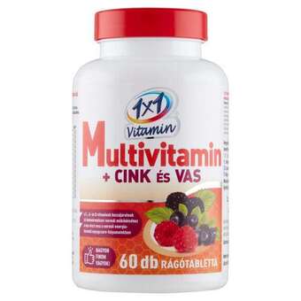 1x1 vitamin multivitamin rágótabletta - 60 db