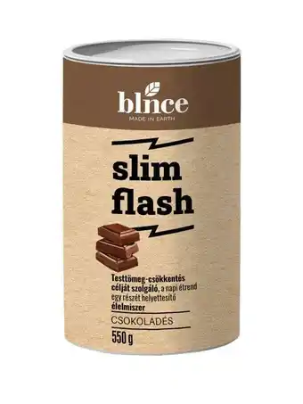 Blnce active slim flash fogyókúrás italpor, csokis - 550 g