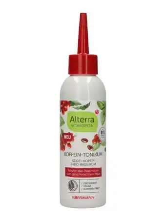 Rossmann Alterra naturkosmetik koffeines hajszesz - 150 ml ajánlat