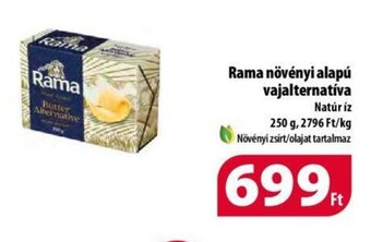 Coop Rama növényi alapú vajalternatíva, 250g ajánlat