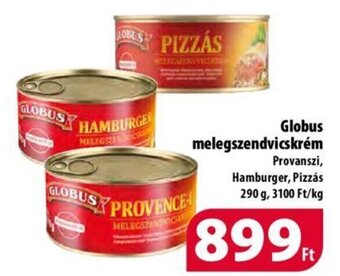 Coop Globus melegszendvicskrém, 290g ajánlat