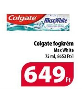 Coop Colgate fogkrém, 75ml ajánlat