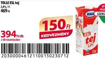 Coop TOLLE ESL tej 1l ajánlat