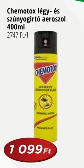Real Chemotox légy- és szúnyogirtó aeroszol, 400ml ajánlat