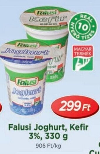 Falusi Joghurt, Kefir 3%, 330 g