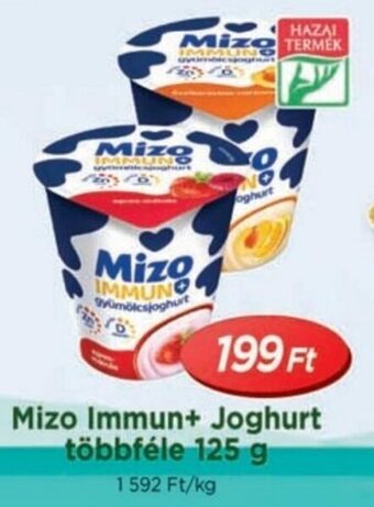 Real Mizo Immun+ Joghurt többféle 125 g ajánlat