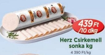 Real Herz Csirkemell sonka 10 dkg ajánlat