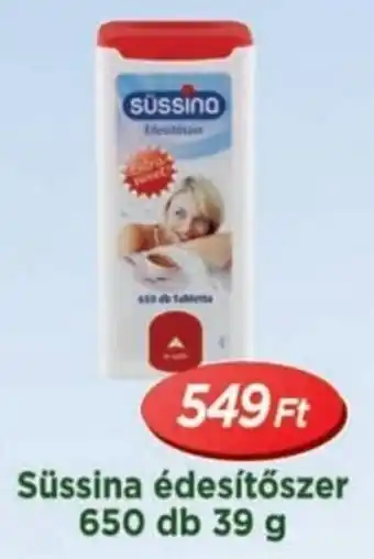 Süssina édesítőszer 650 db 39 g