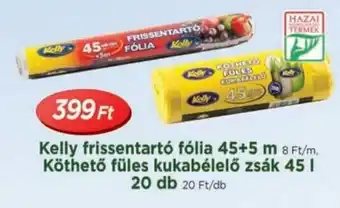 Real Kelly frissentartó fólia stb. 45 l 20 db ajánlat