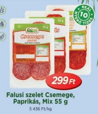 Real Falusi szelet Csemege, Paprikás, Mix 55 g ajánlat