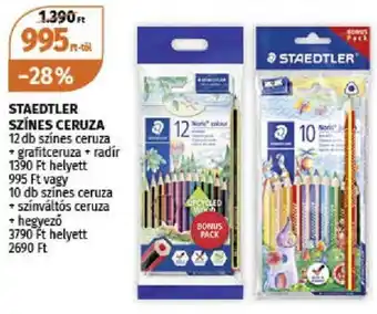 Müller STAEDTLER SZÍNES CERUZA 12 - 10 db ajánlat
