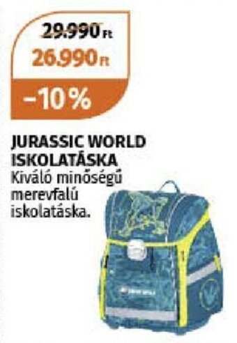 Müller JURASSIC WORLD ISKOLATÁSKA 1 db ajánlat