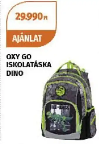 OXY GO ISKOLATÁSKA DINO 1 db